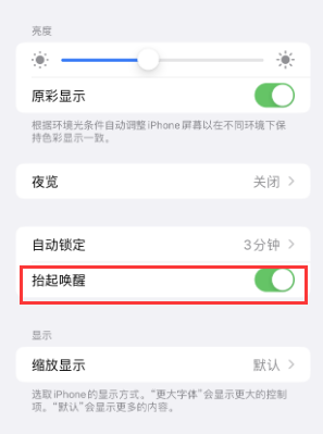 太子河苹果授权维修站分享iPhone轻点无法唤醒怎么办