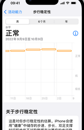 太子河iPhone手机维修如何在iPhone开启'步行稳定性通知'