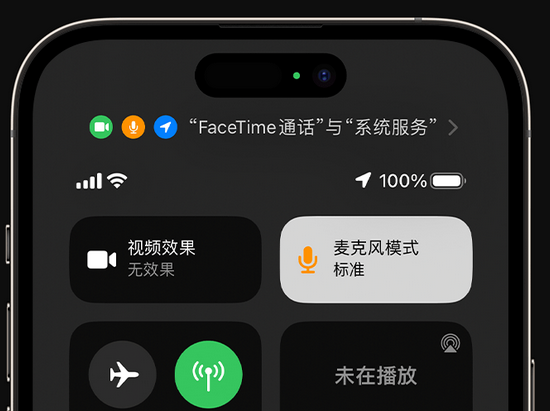 太子河苹果授权维修网点分享iPhone在通话时让你的声音更清晰 